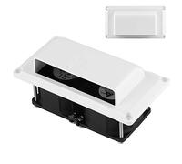 Ventilador de Escape de 12 V, Ventilador de Ventilación Lateral sin Ruido, Ventilador de Escape de Ventilación para Caravana, Caravana, Autocaravana, Remolque, Barco, Yate Marino, Fácil Instalación