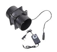 Ventilador de escape de 80 mm, 12 V, 6300 rpm, juego de extractor de aire para calefacción, dormitorio, baño, cocina, conducto