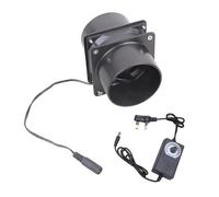 Ventilador de escape de aire de 80 mm, 12 V, 0,4 A, para soplador de soldadura con control de velocidad para conducto de calefacción