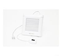 Ventilador de escape de baño de 100 mm con compatibilidad de montaje en pared y funcionamiento de bajo decibelio para una gestión eficaz del aire interior