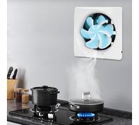 Ventilador de escape de cocina, ventilador de 8 pulgadas, extractor de aire de pared, ventilador de escape, ventilador silencioso para baño, inodoro, cocina, industrial