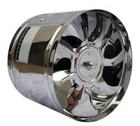 Ventilador de escape de tubo, ventilador de cilindro, diámetro 300 mm, ventilador industrial 120 W, extractor de conducto de aire, aireador, flujo de aire 3000 m³/h, velocidad del extractor