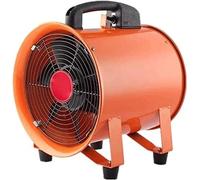 Ventilador de escape industrial, soplador de flujo axial portátil para ventilación en garaje, almacén, restaurante, extractor de humos para un flujo de aire eficaz