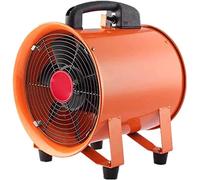 Ventilador de escape móvil industrial, soplador de flujo axial portátil, extractor de ventilación para garaje, almacén, restaurante, extractor de humos multifuncional