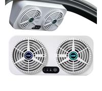 Ventilador de escape para ventana de automóvil, ventilador de ventilación de vehículo, interfaz USB, ventilador solar para refrescar la ventana lateral de tu coche en verano