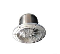Ventilador de escape redondo, ventilador de ventilación de pared, ventilador de calidad del aire interior, pequeño ventilador de escape redondo para baño, cocina, lavandería, ventilador de escape