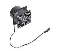 Ventilador de escape silencioso de 8 cm, 12 V, 0,9 A, extractor de conducto de ventilación, ventilador de ventilación para dormitorio, baño, conducto de baño impermeable