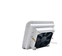 Ventilador de Escape, Ventilador De Escape Unidireccional A Prueba De Polvo De Escape De 12V, Ventilador De Escape De Ventilación Lateral For Caravana, Furgoneta Y Autocaravana(12V One-way silent)