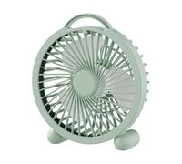 Ventilador de escritorio con alimentación USB, flujo de aire fuerte, ventilador de refrigeración portátil para el hogar, oficina, viajes, oficina, regalo, portátil con fuerte