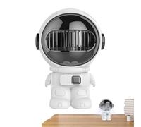 Ventilador de escritorio con forma de astronauta pequeño USB para escritorio, portátil, herramienta de refrigeración eléctrica sin aspas, personal para escritorio, dormitorio, cocina, dormitorio