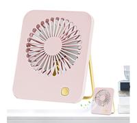 Ventilador de escritorio: ligero y portátil, pequeño enfriador de aire inclinado 180°, ventilador de escritorio personal portátil | Ventiladores deescritorio USB silenciosos portátiles para gimnasio,