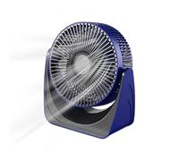 Ventilador de escritorio pequeño - 5 velocidades Mini Air Circulator With Quiet Cooling | Compact Portable Fan For Home Travel Use | Long-Lasting Battery, USB Rechargeable Table Fan For Bedroom