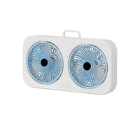 Ventilador De Escritorio Pequeño - Doble Cabeza De Refrigeración Del Dispositivo Ventilador De Escritorio | Pequeños Fans Para El Dormitorio | Benevolencia De Doble Cabeza De Doble Cabeza |