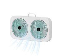 Ventilador De Escritorio Pequeño - Doble Cabeza De Refrigeración Del Dispositivo Ventilador De Escritorio | Pequeños Fans Para El Dormitorio | Benevolencia De Doble Cabeza De Doble Cabeza |