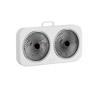 Ventilador De Escritorio Pequeño - Doble Cabeza De Refrigeración Del Dispositivo Ventilador De Escritorio | Pequeños Fans Para El Dormitorio | Benevolencia De Doble Cabeza De Doble Cabeza |