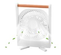 Ventilador de escritorio | Small Quiet Personal Fan With 4 Speeds | Low Noise Cubicle Accessories With Powerful Airflow For Home Studio Bedroom Dorm