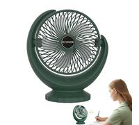 Ventilador de escritorio, ventilador de viaje - Ventilador de escritorio portátil recargable | enfriador silencioso personal con 3 velocidades del para las oficinas de escritorio de escritorio para
