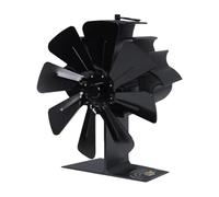 Ventilador de estufa accionado por calor - Circulador de chimenea | Soplador térmico silencioso y ecológico, potenciador del flujo de aire sin electricidad para calentador de leña, accesorio