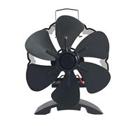 Ventilador de estufa de chimenea - Ventilador de calor de leña no eléctrico, calefacción ecológica, regulador de seguridad | Circulación de aire caliente que ahorra energía para calefacción