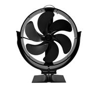 Ventilador de estufa de leña - Ventilador de fuego con quemador de leña, ventiladores de chimenea accionados por calor | Ventilador para chimenea manual no eléctrico, ventilador de quemador accionado