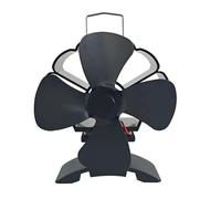 Ventilador De Estufa Quemador De Madera | Silencioso Ventilador De Estufa No Eléctrico Para Circular Aire Caliente, Quemador De Madera Al Acercarse A La Temperatura De Funcionamiento Máxima, El