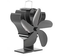 Ventilador de estufa SF601S de 5 aspas para leña para un ahorro silencioso, ventilador de estufa alimentado por calor eficientemente para quemar leña