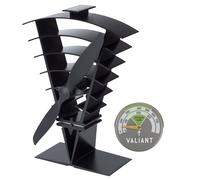 Ventilador de estufa Valiant Vanquish y termómetro magnético de estufa