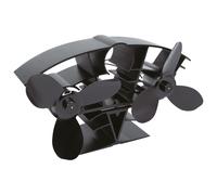 Ventilador de estufa Valiant Whirlwind - Ventilador de quemador de leña alime...