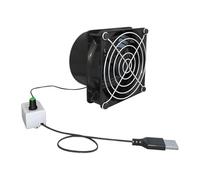 Ventilador De Extracción, Extractor De Humos Con Función Absorción, Mini Extractors Portátil Con Booster, Ventilador USB Para Baño, Ventana Y Hogar