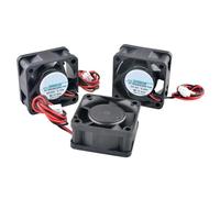 Ventilador de flujo axial ACP4020 de 4 cm y 40 mm, 40 x 40 x 20 mm, 5 V/12 V/24 V, 2 pines, for control industrial de potencia.(DC12V Double ball)