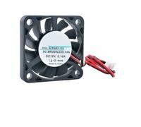 Ventilador de flujo axial ultrafino ACP4007 de 4 cm, 40 x 40 x 7 mm, 2 pines, 5 V/12 V/24 V CC, for discos duros, routers y hardware informático.(DC12V)