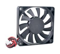 Ventilador de flujo axial ultrafino ACP7010 de 70 x 70 x 10 mm, 5 V/12 V/24 V CC, 2 pines, for fuente de alimentación/convertidor de frecuencia(DC24V oil bearing)