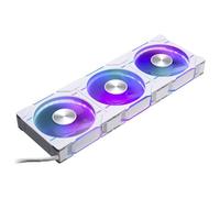 Ventilador De Flujo De Aire Inverso PWM D30 PH-F120D30R_DRGB WT01 3P Blanco