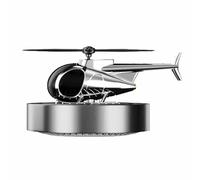 Ventilador de formulario de helicóptero automovilístico | Auto de desodoramiento solar rotativo | Difusores creativos de perfume de aceite esencial para eliminar los olores