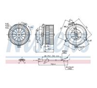 NISSENS 87153 Ventilador habitáculo