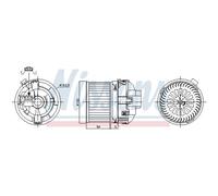 NISSENS 87468 Ventilador habitáculo