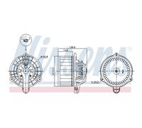 NISSENS 87564 Ventilador habitáculo