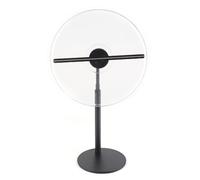 Ventilador de Holográfico, Formato de Medios Múltiples 256 Perlas de Lámpara LED, Operación de Aplicación, de Ventilador Holográfico 3D de 30 Cm para Salas de Exposiciones