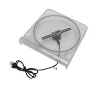 Ventilador de Holograma 3D, 14 cm/5,5 Pulgadas 128 LED 2000x14 Control de aplicación Ventilador de Holograma Proyección Ventilador de exhibición de Publicidad de Holograma 3D