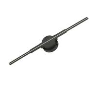 Ventilador de Holograma 3D, 16.3 Pulgadas 244 LED WiFi Máquina de Visualización de Publicidad Holográfica 3D Ventilador de Proyector de 2 Hojas, Aplicación de Teléfono de