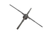 Ventilador de Holograma 3D Compatible con aplicación teléfono WiFi Pantalla publicitaria holográfica 24,2 Pulgadas disipación Calor rápida HD