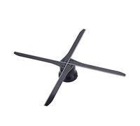 Ventilador de holograma 3D Holograma 3D Holograma Fan Máquina publicitaria 56 cm con WiFi Control de teléfono móvil Apoyo Soporte Decoraciones de partido Imaginación giratoria Experiencia visual inmer