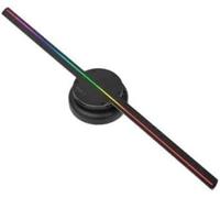 Ventilador de Holograma 3D, Letrero LED WiFi Lámpara holográfica Pantalla publicitaria remota Admite imágenes y Videos for letreros de Tiendas comerciales, Bares, Casinos(T40 Normal)