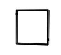 Ventilador de holograma 3D, Máquina de publicidad holográfica 3D 45-105cm Proyector especial Material de aleación de aluminio marco de cubierta cuadrada anti-touch para letreros de tiendas comerciales