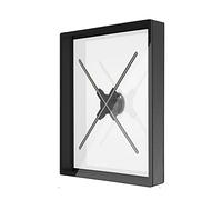 Ventilador de Holograma 3D, Pantalla de Ventilador de Holograma 3D, Cuentas de luz LED, Ventilador holográfico de Ojo Desnudo, Reproductor de imágenes holográficas, Publicidad (56cm Black)