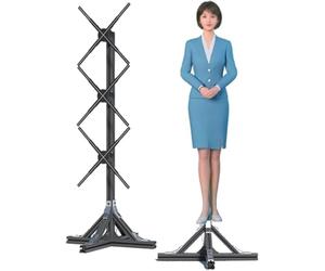 Ventilador de holograma 3D - Pantalla publicitaria vertical con proyección giratoria para bares, tiendas y decoración de temporada