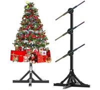 Ventilador de Holograma 3D, proyector 1x3 WiFi 3D Hologram LED con Control Remoto y Bluetooth, proyector de árbol de Navidad holográfico, Ventilador de Holograma LED Positor de Video de animación