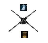 Ventilador de Holograma 3D Proyector De Luz Holográfica 3D De 65 Cm For Publicidad, 32 GB, 65 X