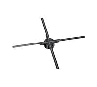 Ventilador de holograma 3D Proyector De Neón Con Logotipo Luminoso LED 3D Holográfico, Pantalla Publicitaria De Pared, Máquina De Publicidad Holográfica HD, Logotipo COOL para letreros de tiendas come