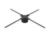 Ventilador de Holograma 3D Proyector De Ventilador Holográfico 3D con Respuesta Rápida, Resolución De 1600 X 720, Pantalla Grande De 60 Cm, Ventilador LED Holográfico